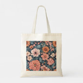 Tijdloos: vervaagd Roos bruiloft Tote Bag (Achterkant)