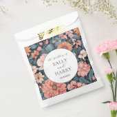 Tijdloos:  vervaagd Roos Wedding Print Bedankzakje (Gezegeld)