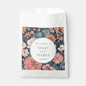 Tijdloos:  vervaagd Roos Wedding Print Bedankzakje (Voorkant)