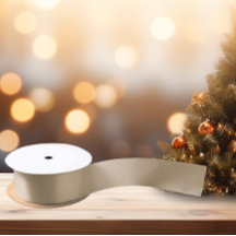 Tijdloos - Zand Beige Satijnen Lint