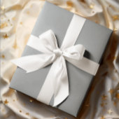 Tijdloos - zilvergrijs inpakpapier