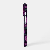 Tijdloze Anjer Bloem Bruiloft iPhone 16 Hoesje (Linkerkant)