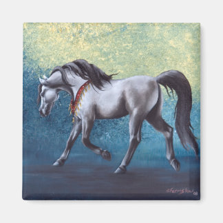 Tijdloze Arabische paardenmagneet Magneet