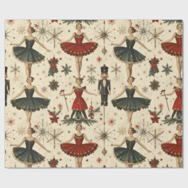 Tijdloze Ballerina Cadeaupapier