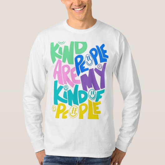 Tijdloze Basics: Vogue Voyage T-shirt met lange mo (Voorkant)