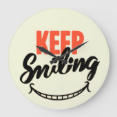 Tijdloze Beauty Wall Clock Grote Klok (Voorkant)