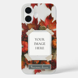 Tijdloze bladeren iPhone 16 hoesje