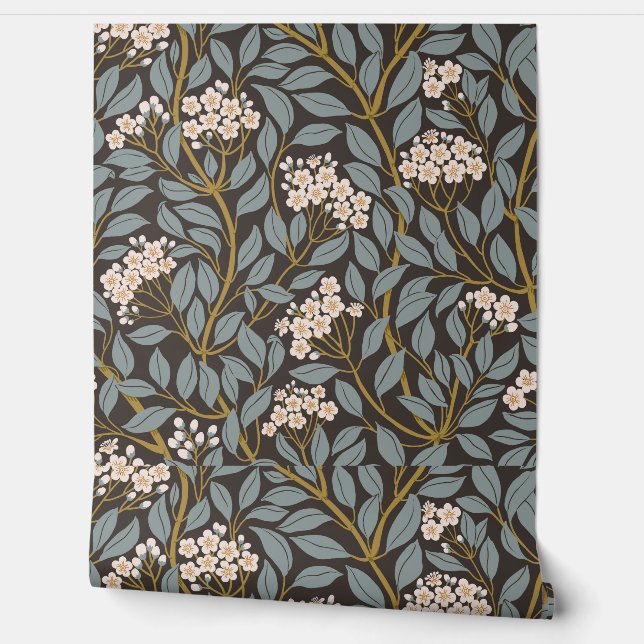 Tijdloze bloei behang (Afrollen)