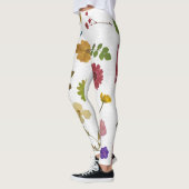Tijdloze bloei geperste bloempoten leggings (Links)