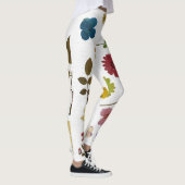 Tijdloze bloei geperste bloempoten leggings (Rechts)