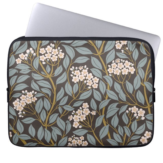 Tijdloze bloei laptop sleeve (Voorkant)
