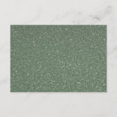 Tijdloze Bloem Bruiloft RSVP Informatiekaartje (Achterkant)