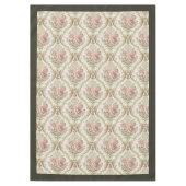 Tijdloze Bloemen Damast Classic Home Accent Tafelkleed (Voorkant)