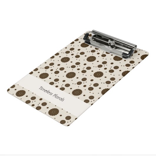Tijdloze Bloemen Mini Klembord (Angled3)