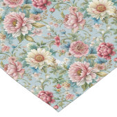 Tijdloze Bloemen Rococo Tafelloper Classic Instell (Hoek)