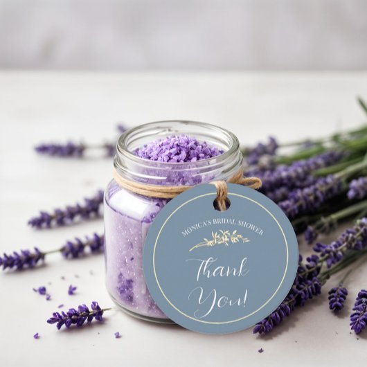 Tijdloze bloemen, Vrijgezellenfeest Bedankjes Labels