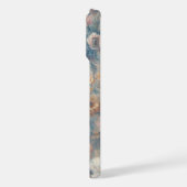 Tijdloze bloemige elegantie: Klassieke bloesems iPhone Hoesje (Linkerkant)