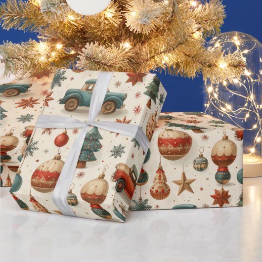 Tijdloze Boom Cadeaupapier (Feestdagen)