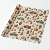 Tijdloze Boom Cadeaupapier (Uitgerold)