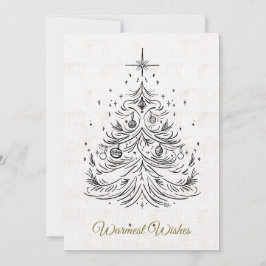 Tijdloze Boom Kerstkaart | TCK&Co.