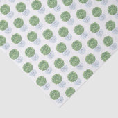 Tijdloze Boxwood Topiary Ball Ginger Jar Planter Tissuepapier (Detail)