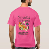 Tijdloze Buns Eeuwige Chille Pride T-shirt (Achterkant)