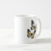 Tijdloze Butterfly Mok Ontwerp (Voorkant rechts)