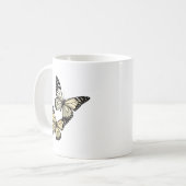 Tijdloze Butterfly Mok Ontwerp (Voorkant links)