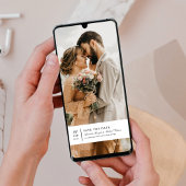 Tijdloze Charm Save the Date