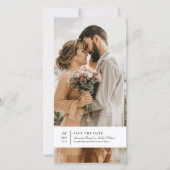 Tijdloze Charme Bewaar de Datum Save The Date (Voorkant)