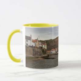 Tijdloze charme van de haven van Staithes Mok