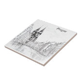 Tijdloze charme van de Tsjechische hoofdstad Tegeltje (Zijkant)