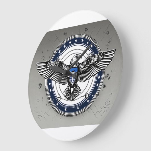 Tijdloze cirkels: het acryl Lijst Collectie Grote Klok (Hoek)