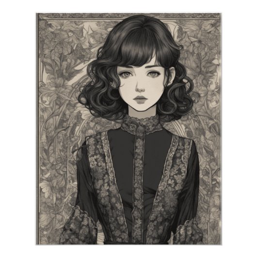 Tijdloze Collector's Edition Manga Kunstwerk AI LB Perfect Poster (Voorkant)