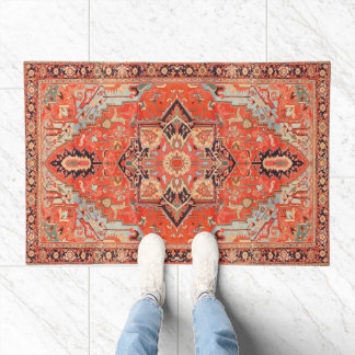 Tijdloze echo's: Erfgoed Boho Oriental Moroccan Deurmat