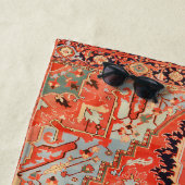 Tijdloze echo's: Erfgoed Boho Oriental Moroccan Strandlaken (In situ)
