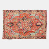 Tijdloze echo's: Erfgoed Boho Oriental Moroccan Theedoek (Horizontaal)