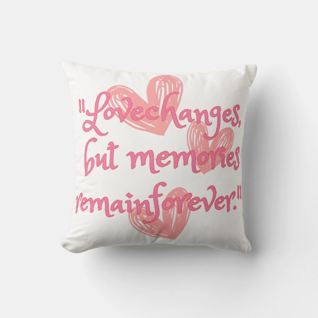 Tijdloze echo's kussen (Voorkant)