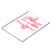 Tijdloze echo's notitieboek (Linkerzijde)