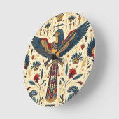 Tijdloze Egyptische wandklok met zand (Hoek)