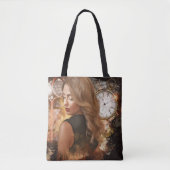 Tijdloze Elegance Art Canvas tas (Voorkant)
