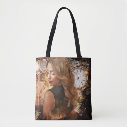 Tijdloze Elegance Art Canvas tas (Voorkant)