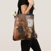 Tijdloze Elegance Art Canvas tas (Dichtbij)