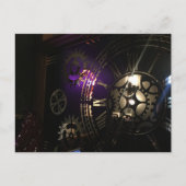 Tijdloze Elegance klok Briefkaart – Uniek Artistie (Voorkant)