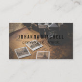 Tijdloze Elegance Visitekaartje Ontwerp geloofwaar (Voorkant)