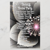 Tijdloze Elegantie: Black & Silver Blossom Wedding (Voorkant)