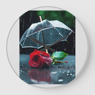 Tijdloze elegantie: een wandklok die een aanvullin