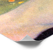 Tijdloze elegantie: Gustav Klimt's waterslangen 2 Poster (Hoek)
