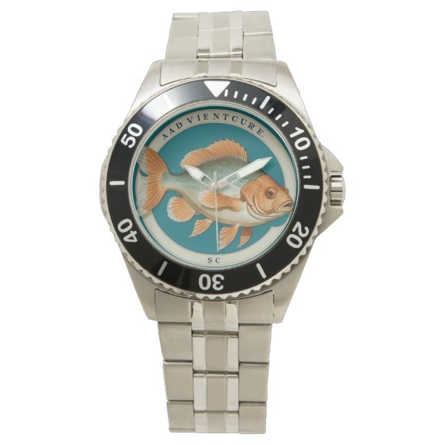 Tijdloze elegantie: het Rad Adventure Collectie 🐠 Horloge (Voorkant)