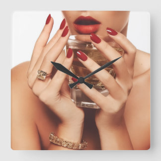 Tijdloze Elegantie Huisdecoratie  Vierkante Klok